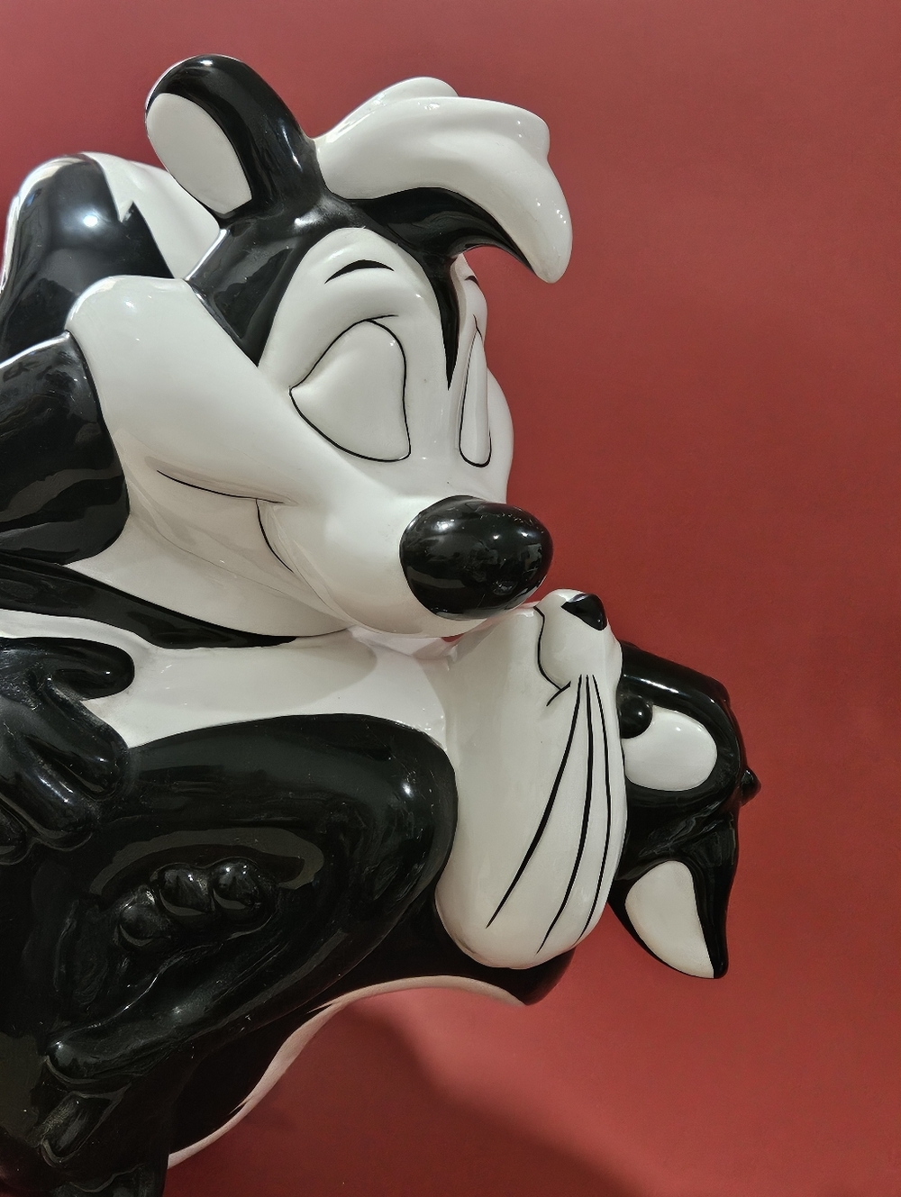 1996 Warner Bros. Pepe' Le Pew Cookie Jar. Vintage. - Picture 2 of 6